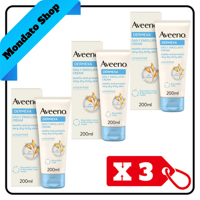 HAVEENO CREME 200ml DERMEXA WEICHMACHER (X3)