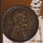 1910 S LINCOLN Wheat Cent, semi-key date, Solid FINE Condition, Has Eye Appeal