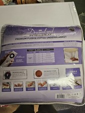 Dreamland Intelliheat Premium Fleece Heated Underblanket Double 150x120cm