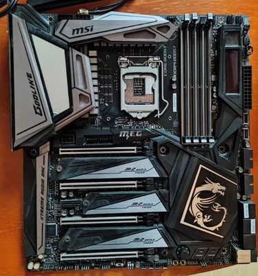 For MSI MEG Z390 GODLIKE LGA1151 support 8700 9700 9900kf CPU Motherboard