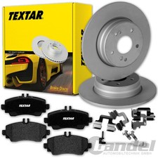 TEXTAR BREMSSCHEIBEN 260mm + BELÄGE VORNE passend für MERCEDES A-KLASSE W168