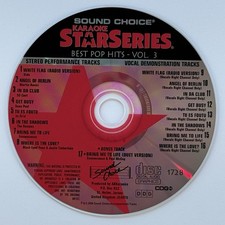 Sound Choice SC1728 Best Pop Hits Vol 3 CDG Karaoke Disc Excellent Authentic