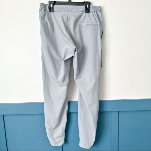 Thousand Miles MENS XS Pants Omniflex All Day Silver Gray Travel Activewear - 第 6/10 張圖片