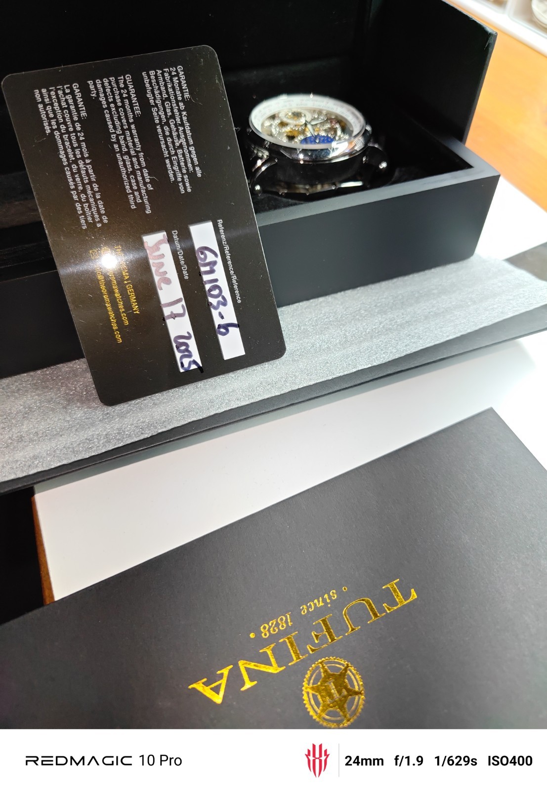 Theorema Skeleton Automatic Mechanical Watch Silv… - image 15