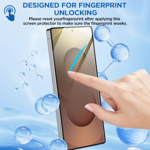 Per Samsung Galaxy S25 Ultra/S25+/S25 Vetro Temperato Protezione Schermo Cover Completa - Foto 7 di 14