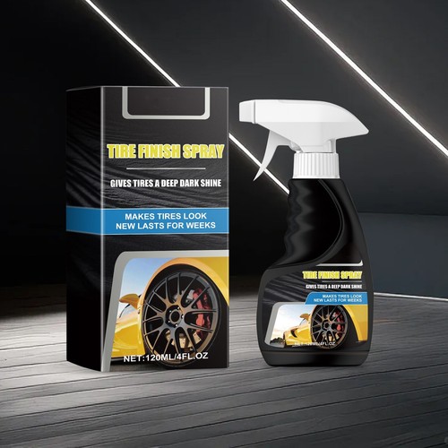 Car Tire Gloss Spray Polish Coating Liquid Coating Agent 120ml - Picture 4 of 12