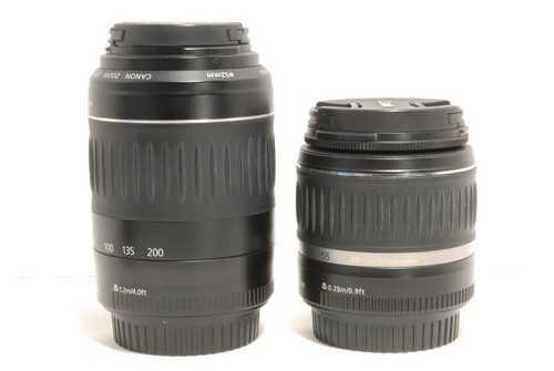 Canon EOS 7D 18.0 MP Digital SLR Camera w/18-55mm, 55-200mm Double Lens Kit - Afbeelding 12 van 15