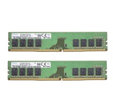 Samsung 16GB 2X8GB DDR4 2666MHz PC4-21300 1RX8 UDIMM Memory Ram M378A1K43DB2-CTD