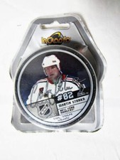 New York Rangers Collectors Series Martin Straka #82 Signature Puck MSG 10