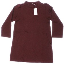 NWT - COS Women's Burgundy PULLOVER COTTON SWEATER DRESS - S