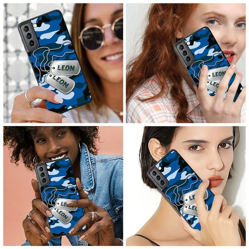 Football Personalised Name Boys Phone Case Cover For Samsung Galaxy S22 S23 S24 - Picture 47 of 102