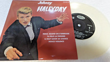 45T  JOHNNY HALLYDAY NOUS QUAND ON S'EMBRASSE 45T COLLECTION TRANSPARENT NEUF 1