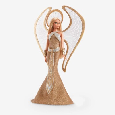Barbie x Bob Mackie Holiday Angel Doll Mattel Creations Gold Label