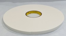 18-Piece Case 3M 4462W White Double-Sided Polyethylene Foam Tape 1/2" x 72 yds