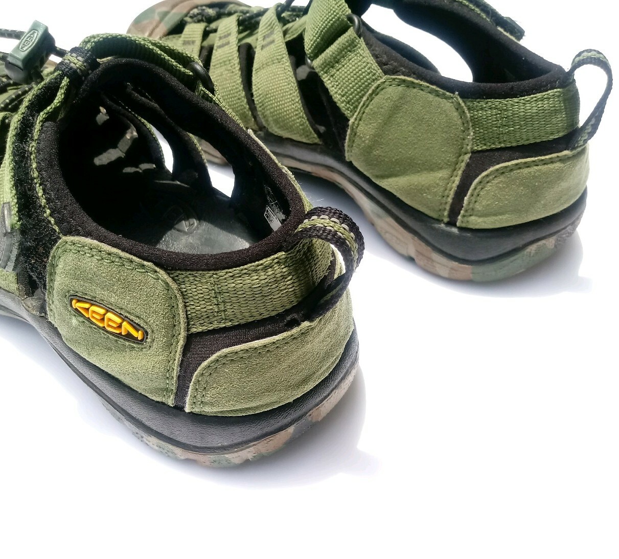 Keen Green Camo Newport impermeabile H2 uomo taglia 5 US donna taglia 6 5 US