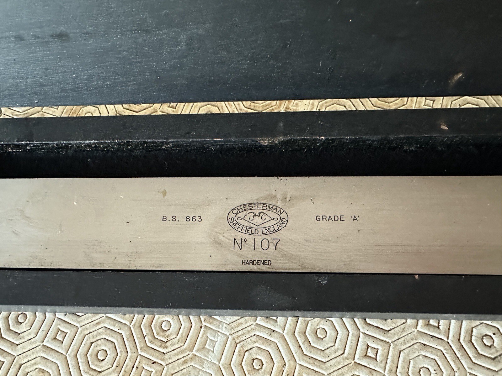 Chesterman Engineers Straight Edge Grade A Model 107 eBay