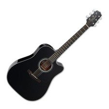 Takamine - Gd30ce-blk, Tp-4td Preamp System, Mahogany Back And Sides, Black Glos