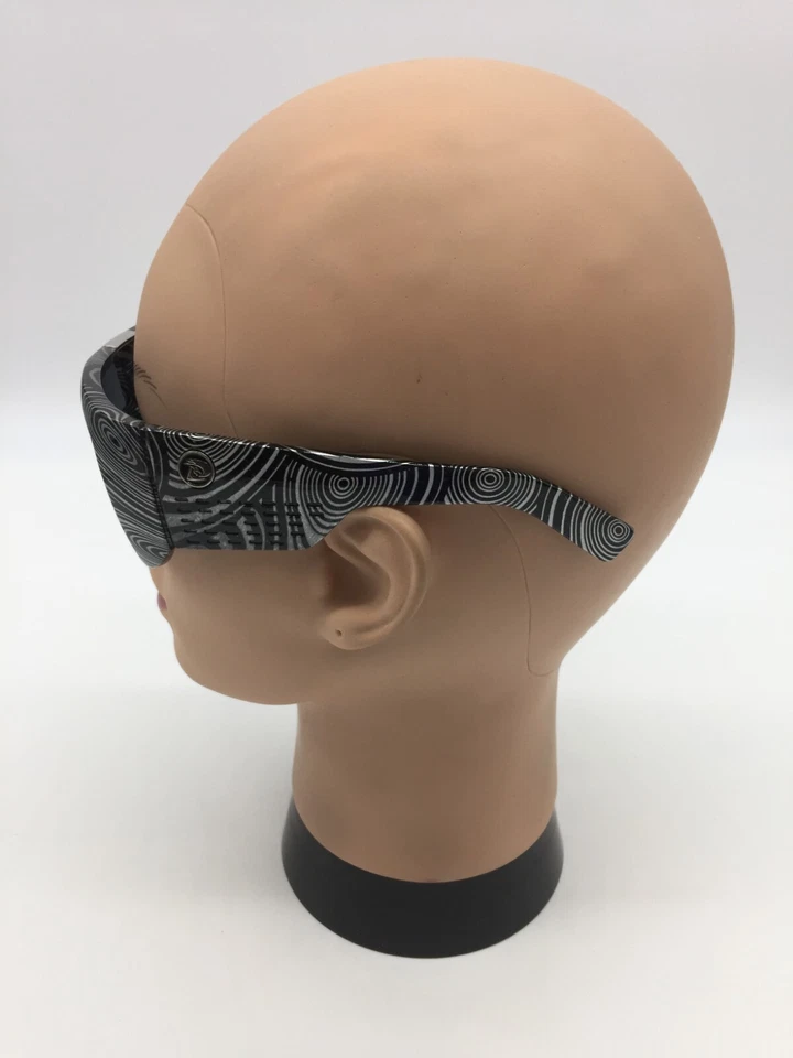 Gafas de sol deportivas de gran tamaño negras/grises DUBERY lentes grises Foto 3 de 4