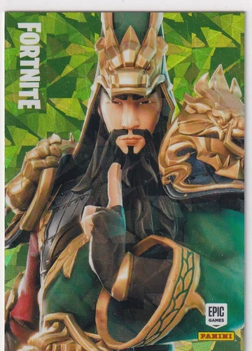 Panini Fortnite Card Series 2 US #130 Guan Yu Crystal Shard