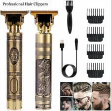 Professional Hair Clippers Trimmer Cutting Cordless Barber Shaving Machine US