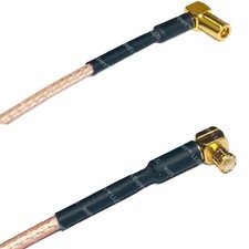 RG316 SMB MALE ANGLE to MCX MALE ANGLE RF Cable Rapid-SHIP LOT