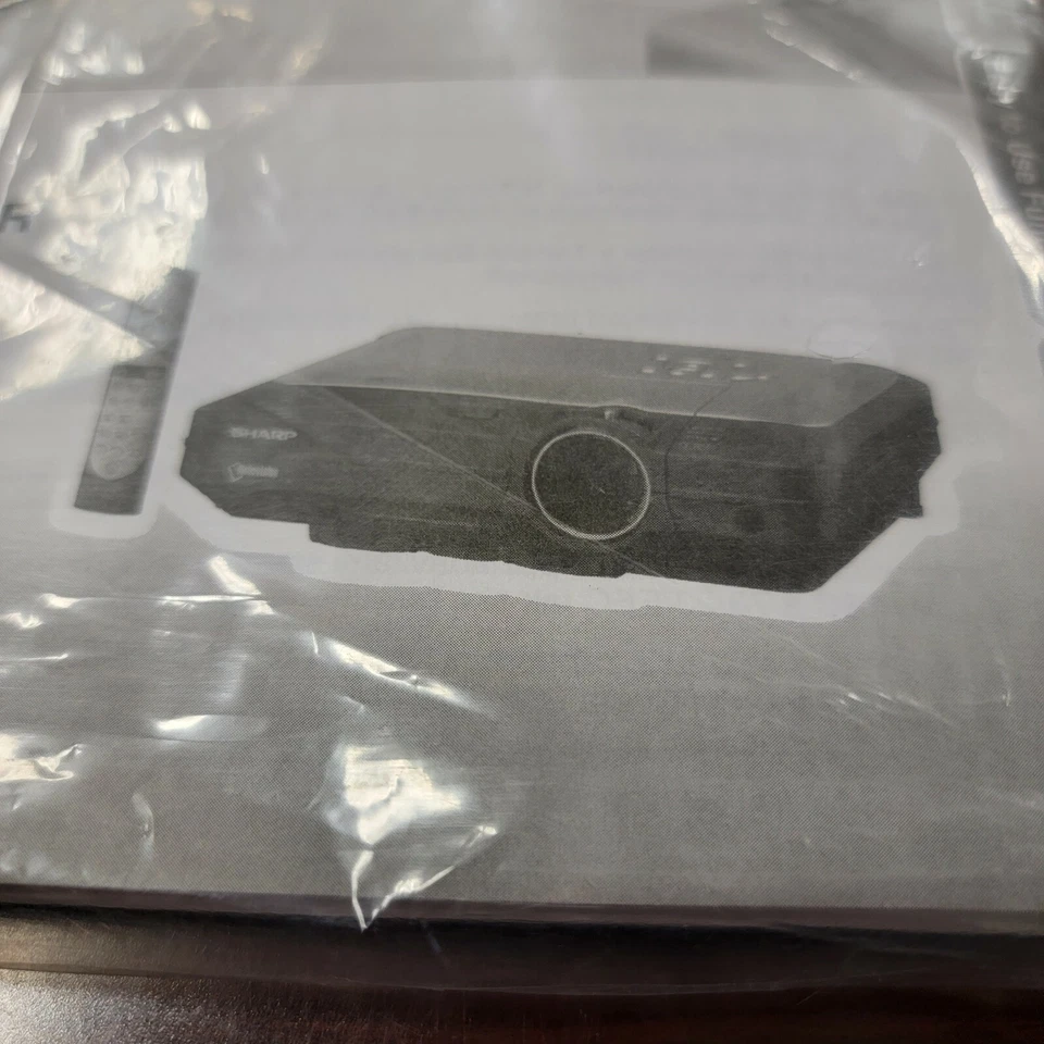 NEW USERS MANUAL & DISC for Sharp Notevision Model XG-C58X XG-68X Projector - Image 3 of 4