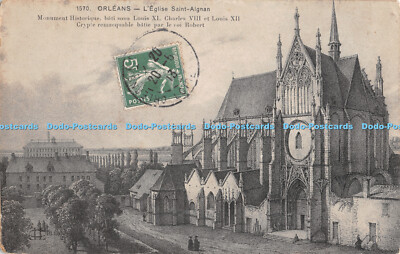 R305820 Orleans L Eglise Saint Aignan Monument Historique bati sous Louis XI Cha