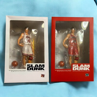 White & Red Uniform Hisashi Mitsui Slam Dunk Figurenset Limited from Japan