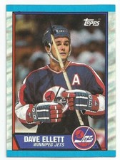 DAVE ELLETT 1989-90 TOPPS CARD MINT CONDITION