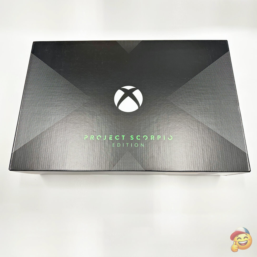 Microsoft Xbox One X Project Scorpio Edition 1TB Console - Black