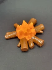 MATTEL CAMP FIRE LOGS BARBIE ACCESSORY REPLACEMENT DIORAMA  PRETEND 