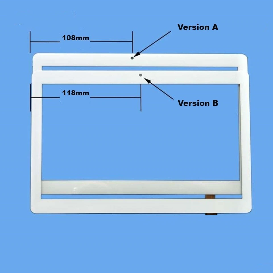 Digitalizador de tela sensível ao toque para tablet CH-10114A2-L-S10 HK-D1001 / DD1001 10,1 polegadas - Imagem 2 de 4