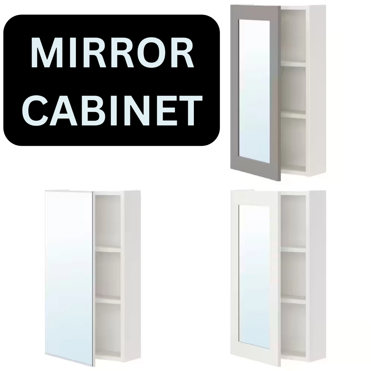 Ikea enhet mirror cabinet deals