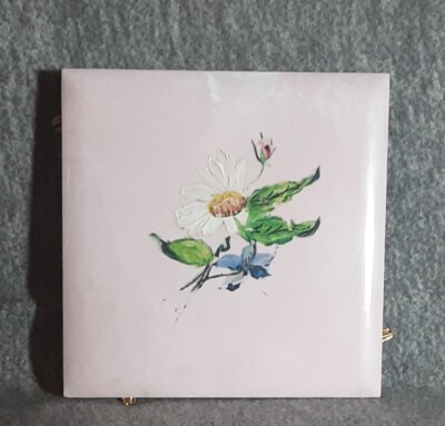 Dainty Daisy Pink Vintage Tobacconalia Four Drawer Matchbox Case Vntg Matches