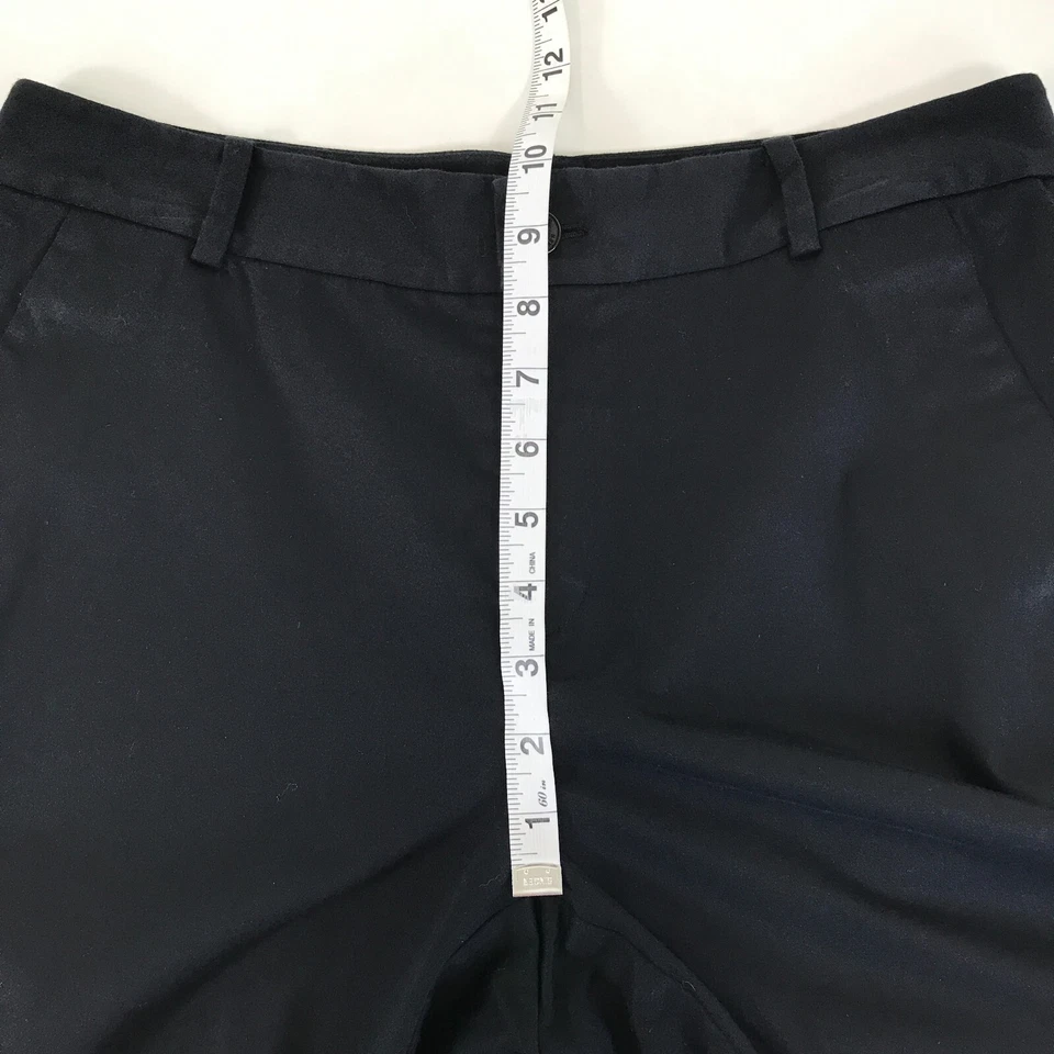 Pantalones Cortos Chinos Lauren Ralph Lauren Para Mujer Talla 8 Negros Elastizados Informales Verano Golf Foto 4 de 4