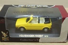 1978 Die Cast 94243-E Volkswagen Rabbit in Yellow Collector's Series Original Box 1:43