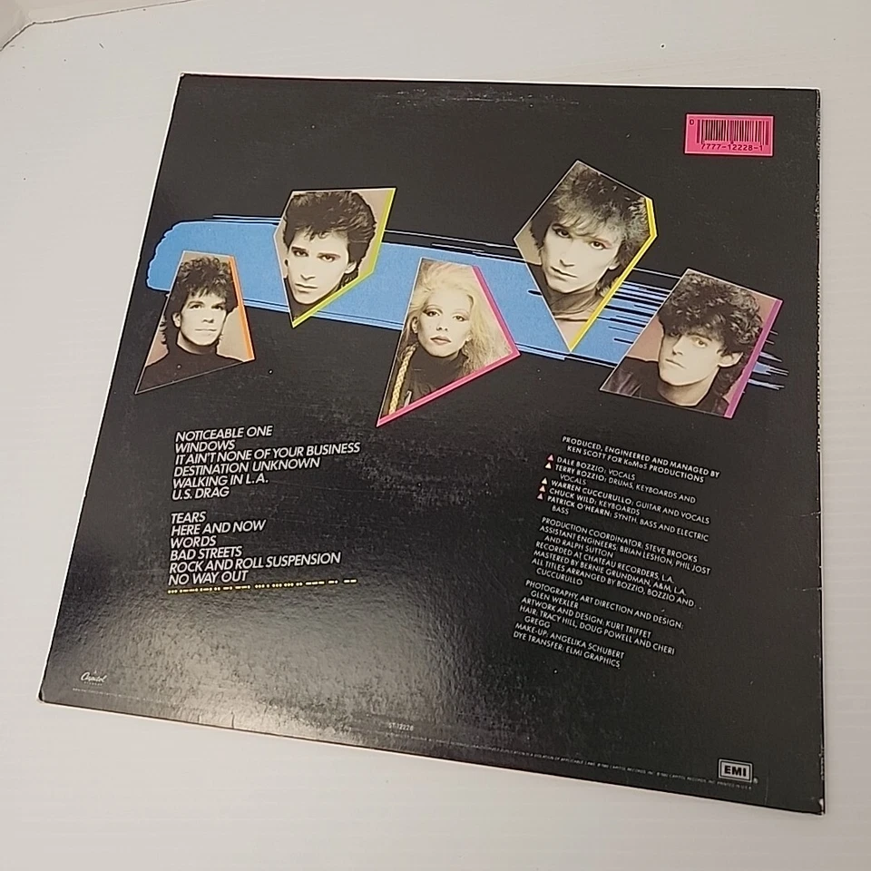 Missing Persons ~ Spring Session M 1982 LP Vinyl ST-12228 EX - Image 2 of 4