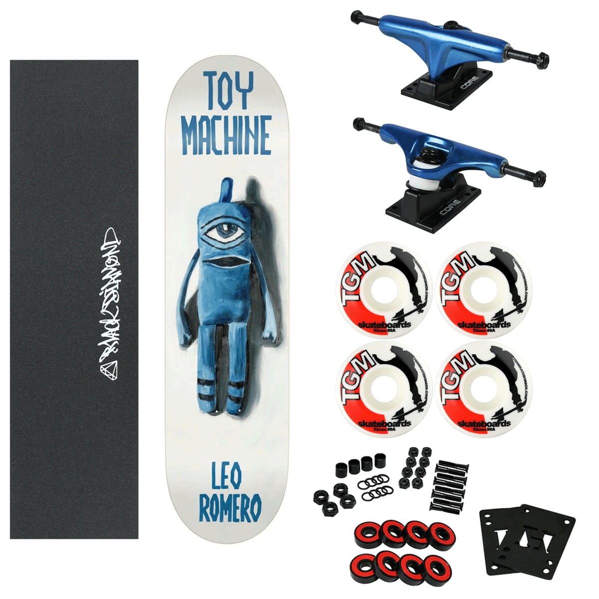 7.75inch TOY MACHINE ROMERO... コンプリート スケートボード