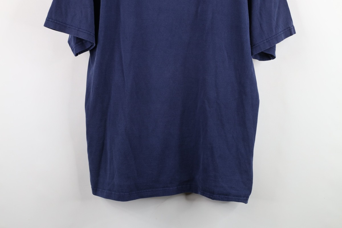 Vtg 90s Streetwear Mens Large Distressed Spell Out Sawhill Short Sleeve T-Shirt View 3