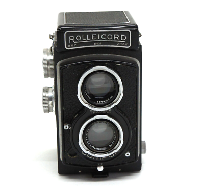 ROLLEICORD II Model IV TLR CAMERA Carl Zeiss Triotar 75MM 3.5 LENS