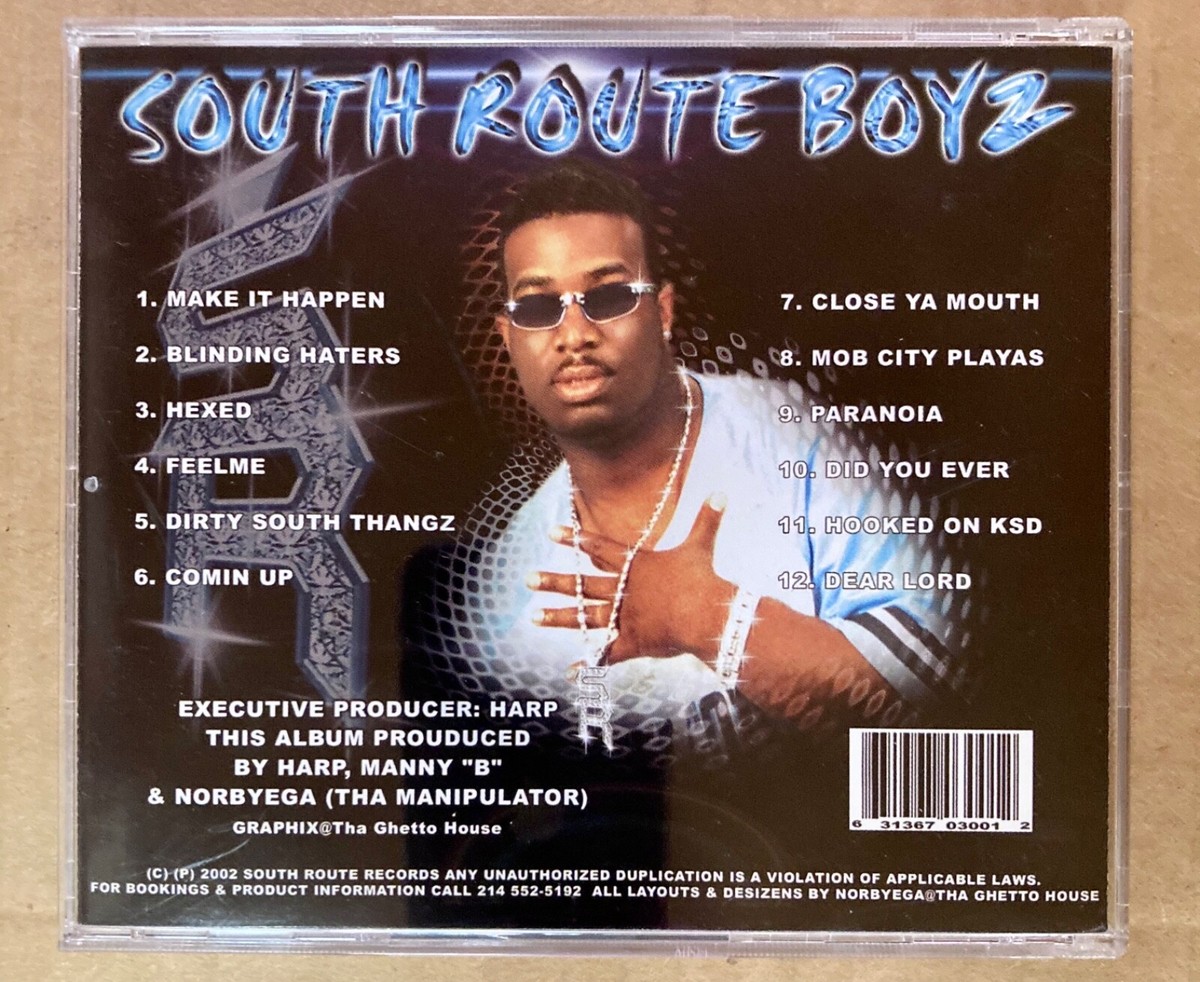 Rare CD South Route Boyz [PA] Dirty South Thangz (2002