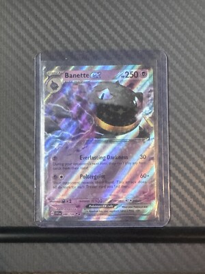 Pokémon TCG Banette ex Scarlet & Violet Base Set 088/198 Holo Double Rare
