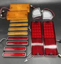 1969-1970 Chevy Gmc Truck Led Lens Assembly Package Set B