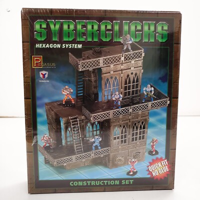 Pegasus Hobbies 28mm Syberclicks Hexagon System Construction Set
