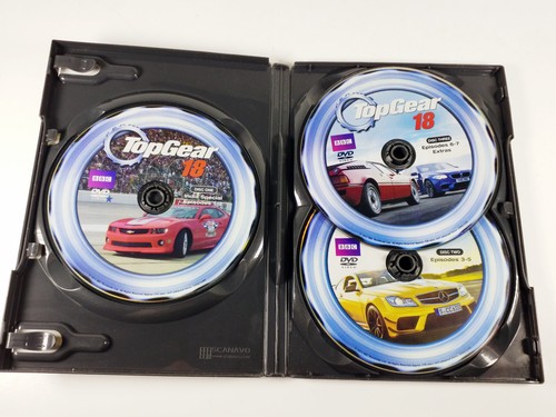 Top Gear The Complete Season 18 DVD 3-Disc Set Region 1 BBC India Special - 第 3/4 張圖片