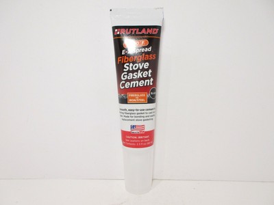 Rutland Products Rutland Stove Gasket Cement 2.3 oz Tube Black, 2 oz