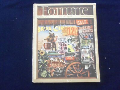 1940 JULY FORTUNE MAGAZINE - GREAT COVER & ADS - F 915