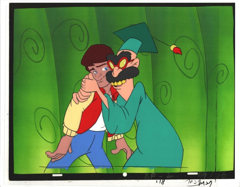 Back to the Future Original Production Animation Cel Universal 1991-2 b60m-27