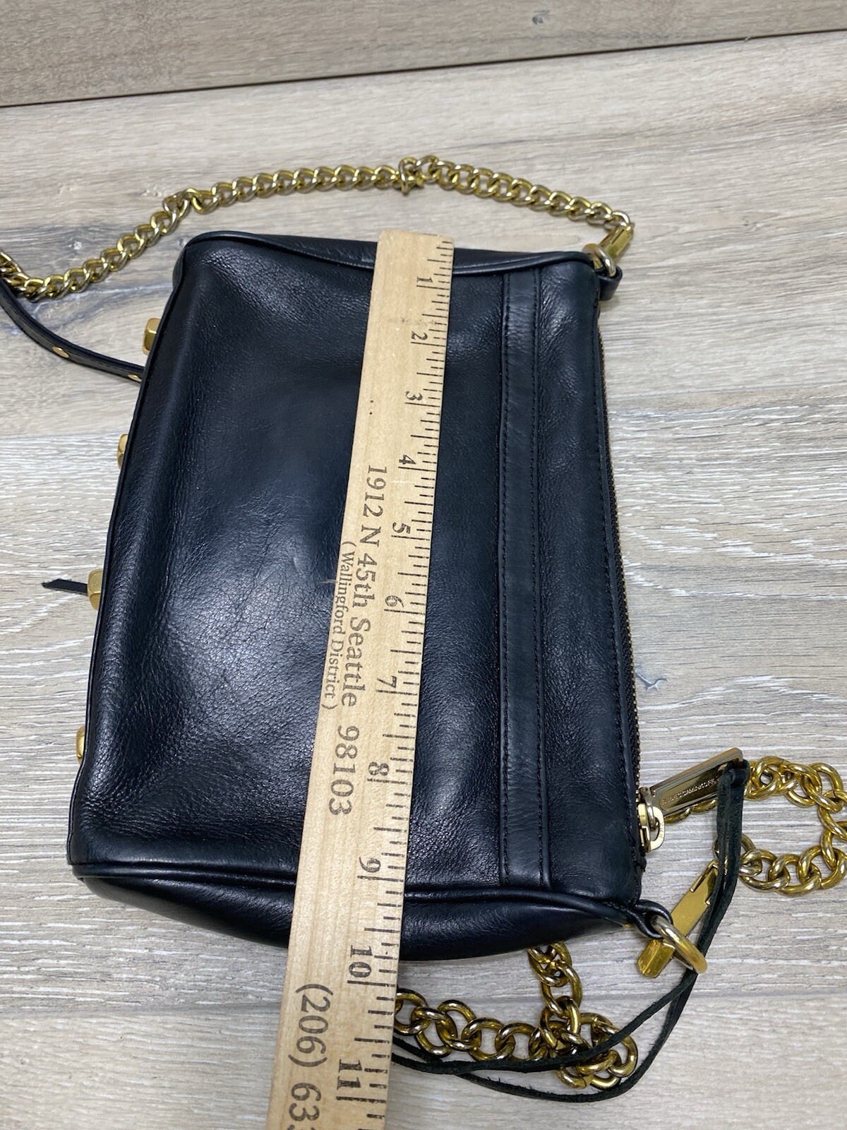 Rebecca Minkoff Mini Mac Solid Leather Crossbody … - image 6