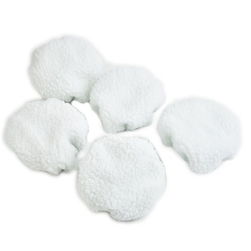 5*-Polishing Bonnet Buffer Pads Set Soft Wool For 5-6 Car Polisher Waxing - Picture 9 of 17